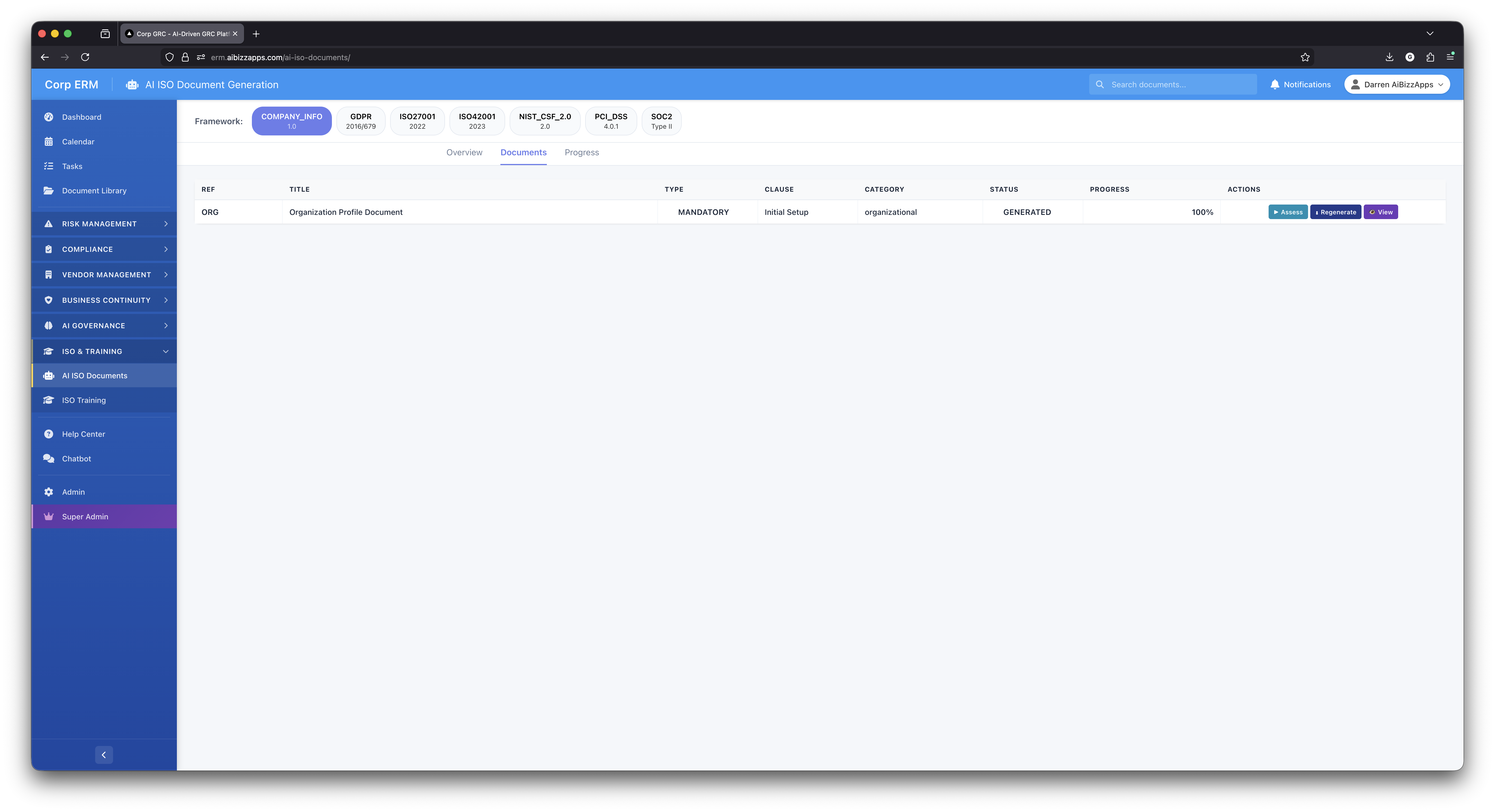 AI Document Generation